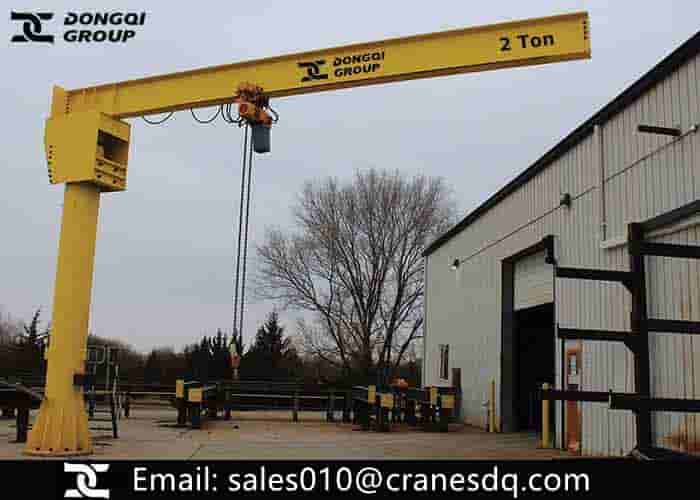 2-ton-free-standing-column-mounted-jib-crane-for-sale