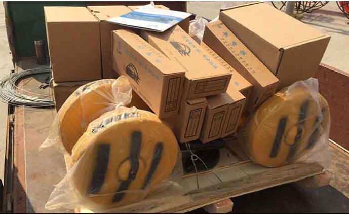 Crane Parts Packaging and Delivery for Israel Customer