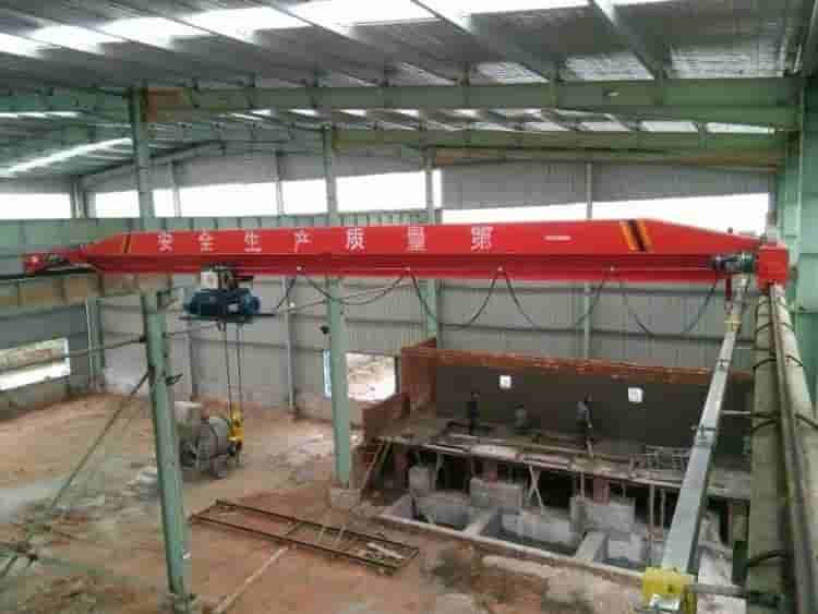 7-5-Ton-10ton-Electric-Motor-Driven-Single-Girder-Overhead-Crane