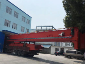 Installation points of gantry crane