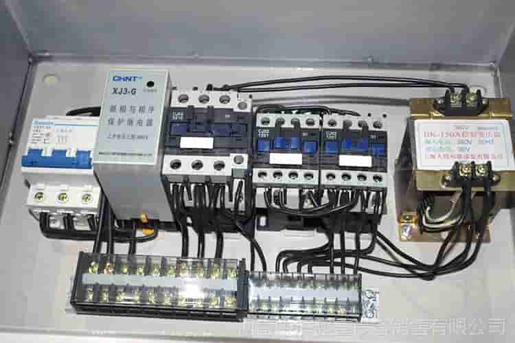 Installation of crane electrical equipment