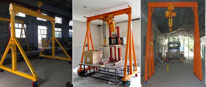 Get your custom portable gantry crane and rolling gantry crane