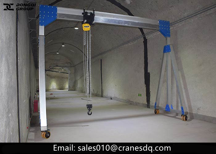 Aluminum protable Gantry Crane