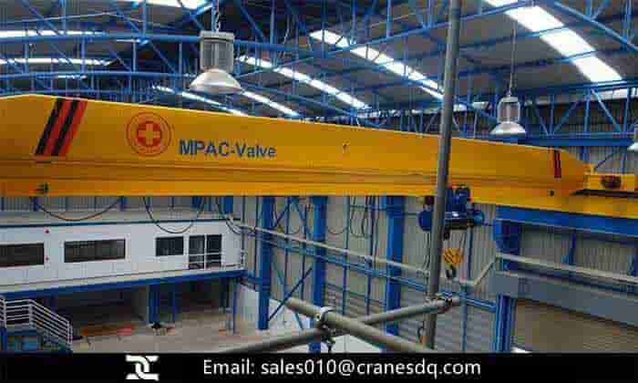 Single girder eot crane installation in Pakistan