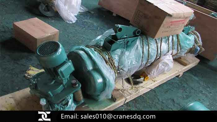 5 ton wire rope hoist with lifting height of 40 meters  sale to Philippines