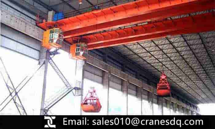 Grab crane for Pakistan cement factory