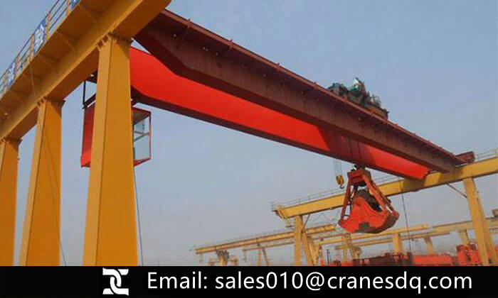 Grab crane for Pakistan cement factory
