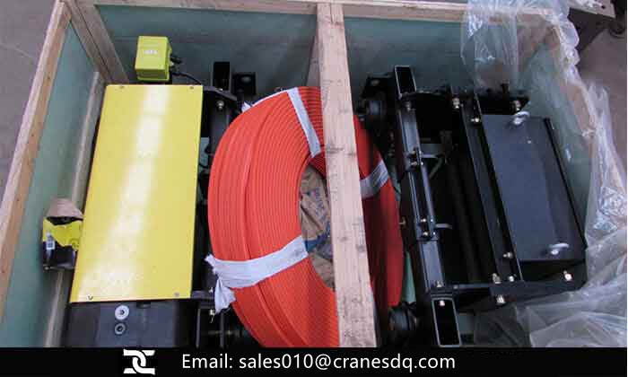 FEM electric hoist for the Qatar crane