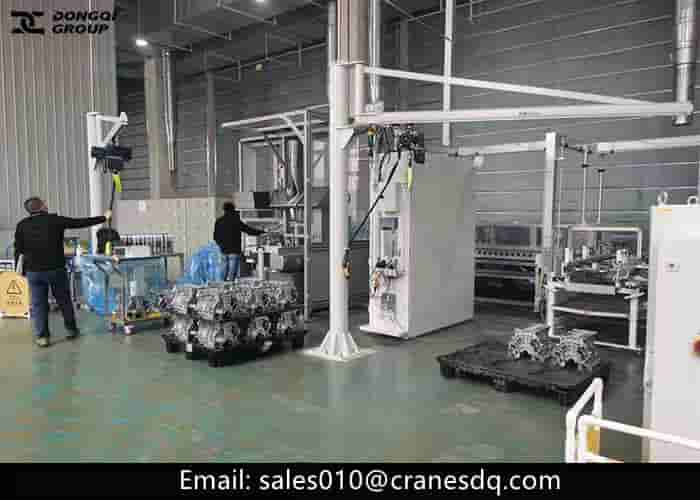 Cleanroom 2 ton jib crane