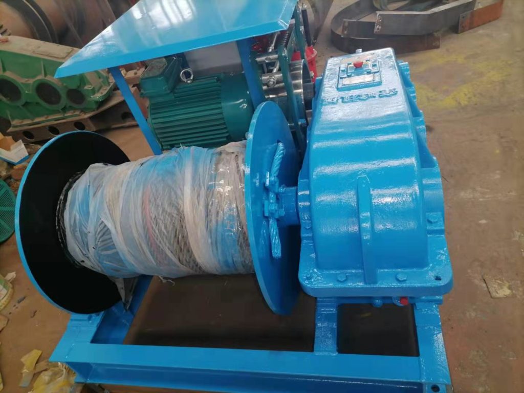 5 ton electric winch in China factory