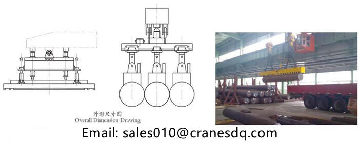MW85 Series Lifting Electromagnet design drawing
