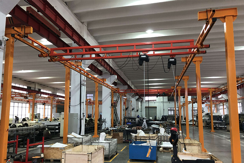 Freestanding Workstation Overhead Crane