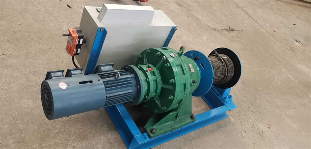 2 ton winch finished production