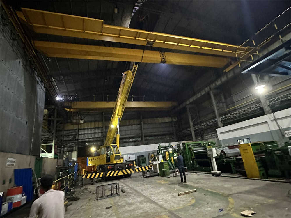 15 ton Qdx double beam bridge crane