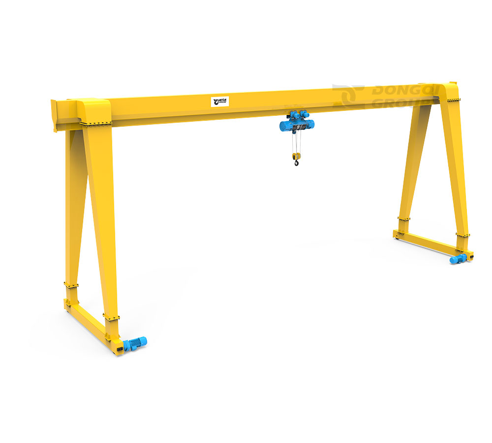 A frame gantry crane design and specifications
