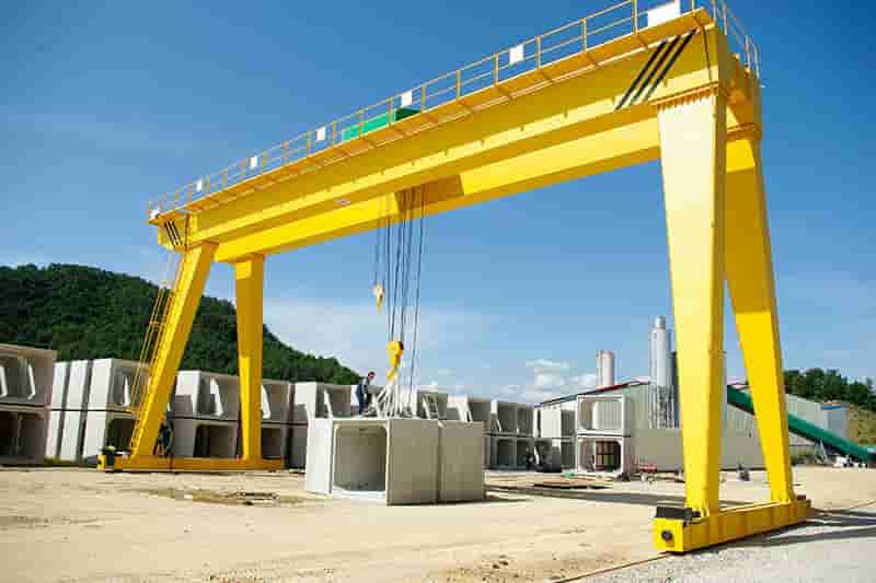 Mg Double Girder Gantry Crane