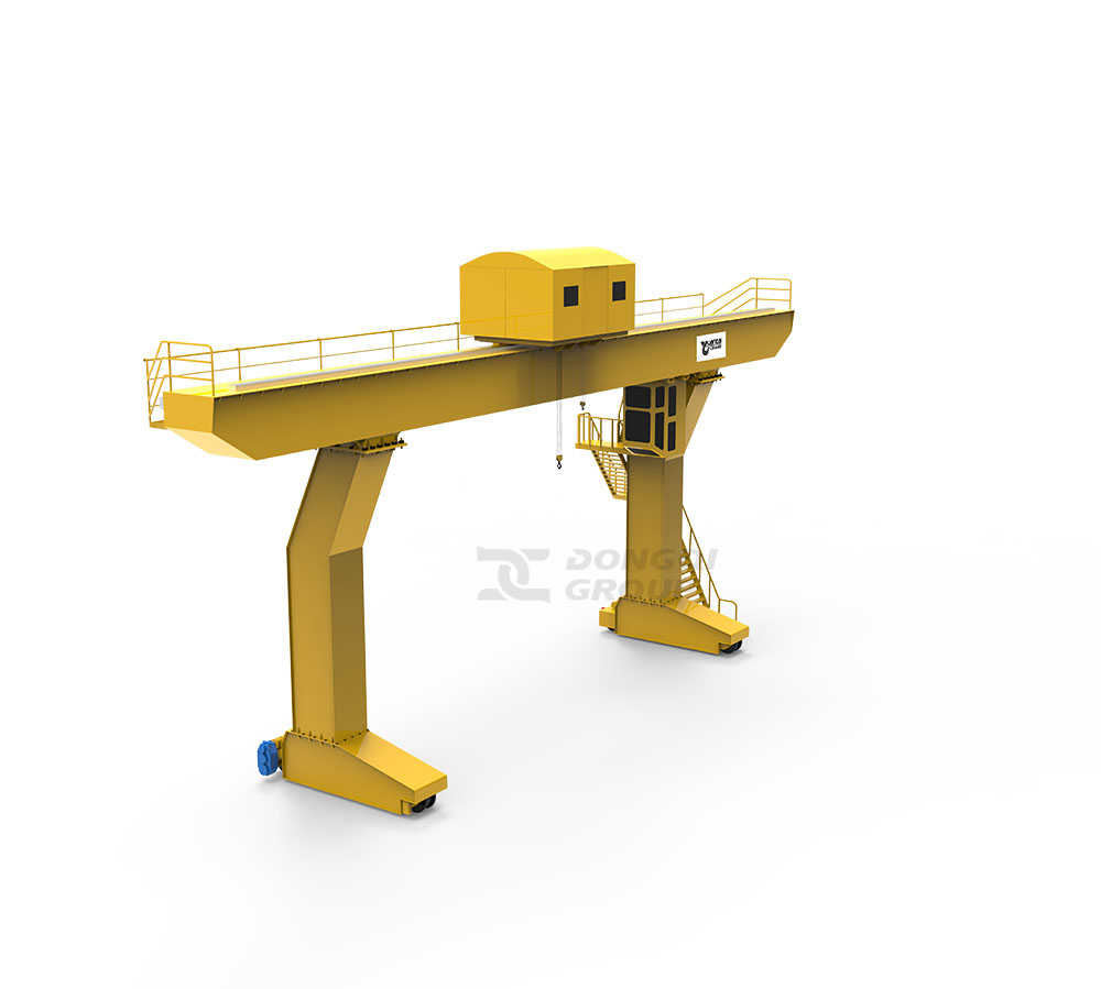 L type Gantry Crane-3d