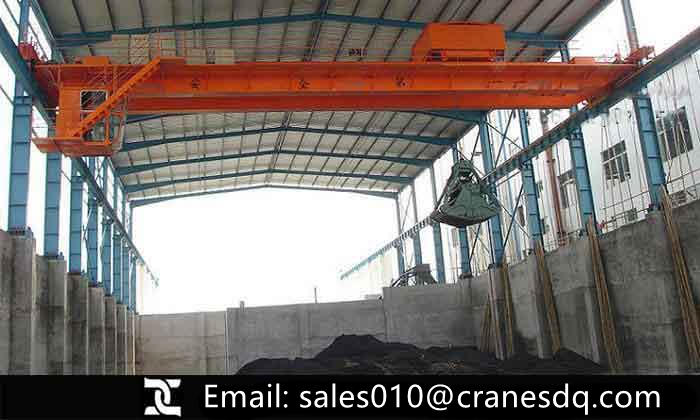 Grab crane for Pakistan cement factory