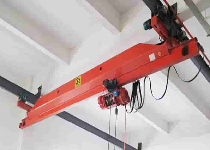 Single girder Electric Suspension Crane