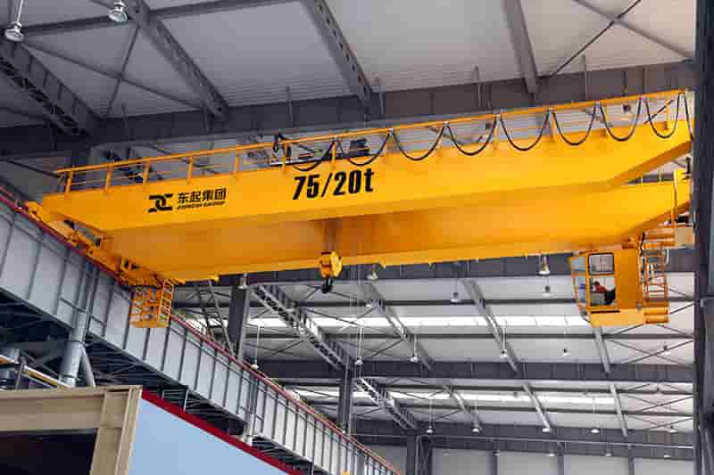 European Style Double Girder Overhead Crane