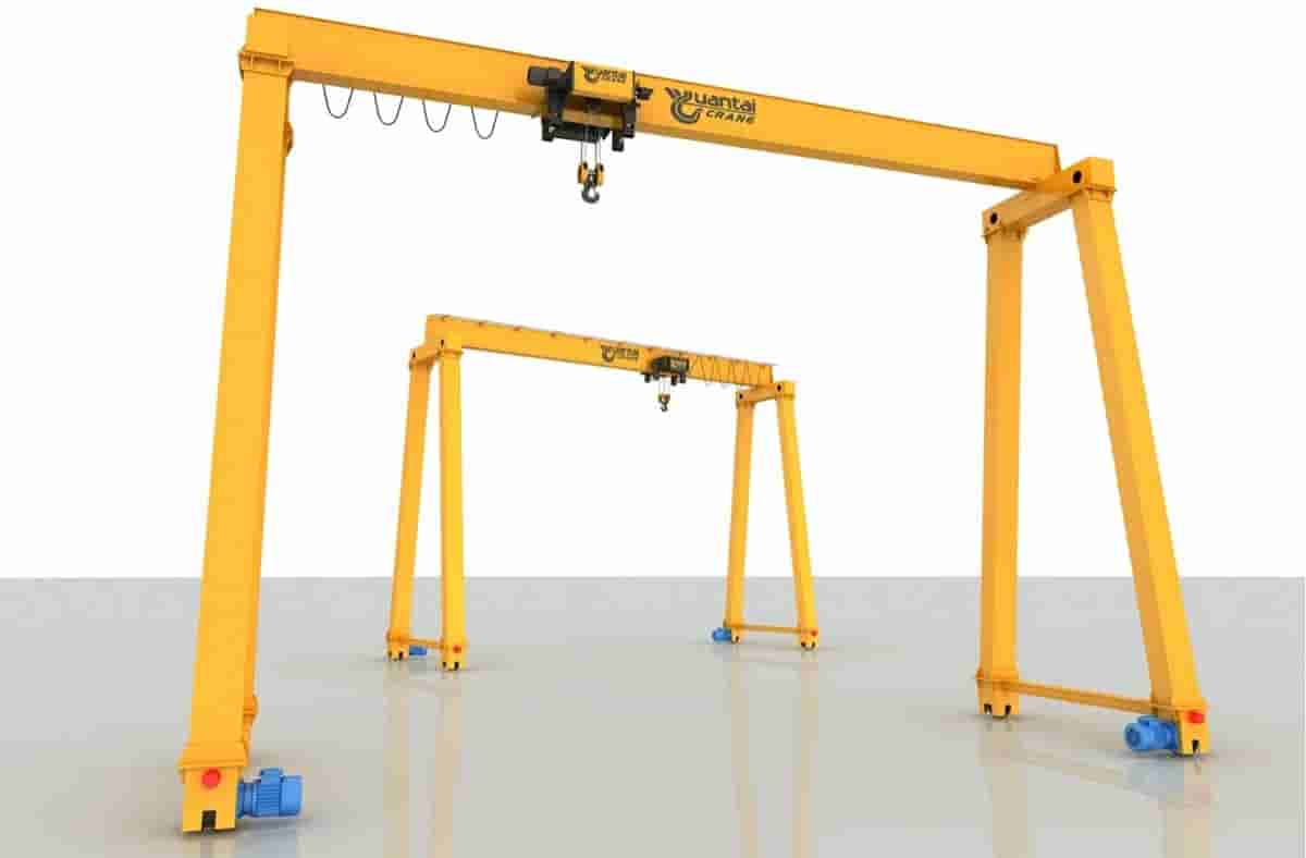 15 ton European-spec Single Girder Gantry Crane