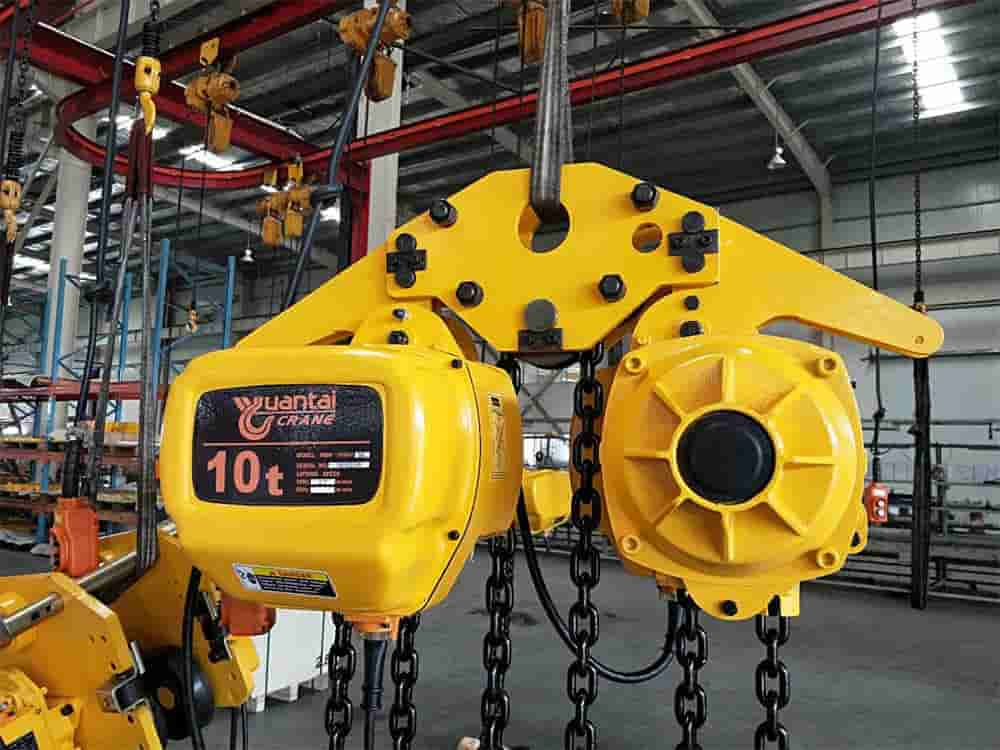 10 tons electric chain hoist