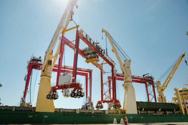 AAL Delivers Mobile Gantry Cranes To Port Of Oslo