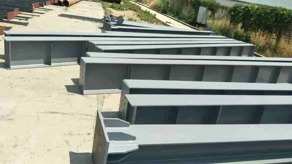 Bridge crane steel structure (2)