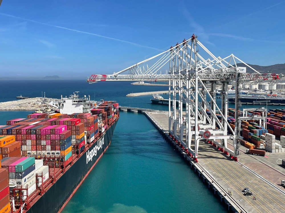 Tanger Alliance TC3 Terminal Morocco Fully Operational Thanks To Eight Liebherr STS Container Cranes
