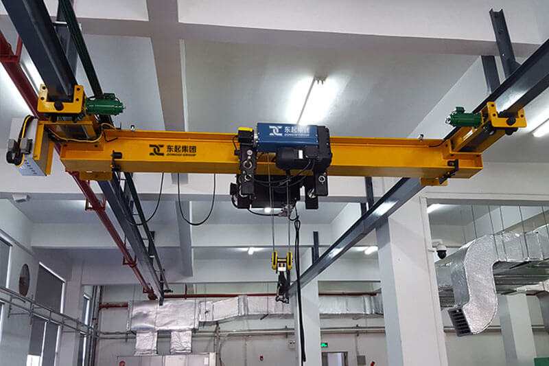 2 ton overhead crane installation