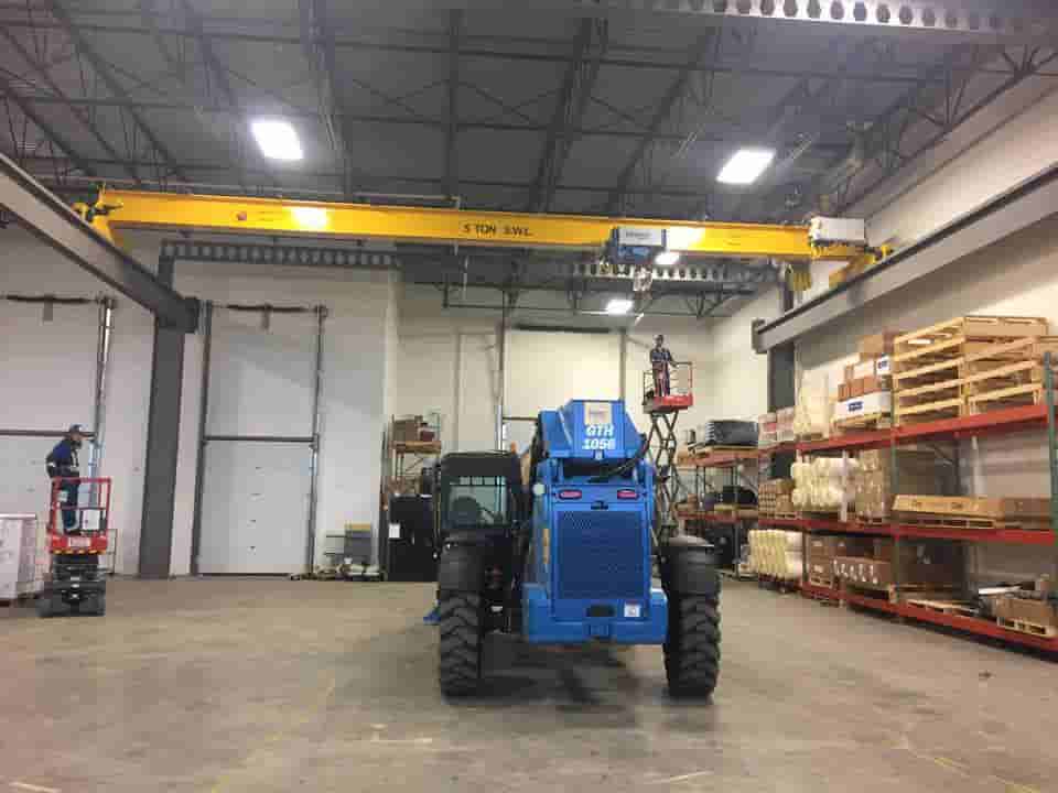 Canada-based Kristian Electric Ltd. has supplied SED Research Inc. (SRI) with three new overhead cranes