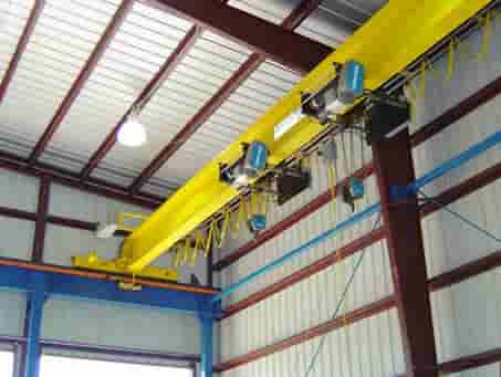 Cầu trục dầm đơn có 2 Palang hoạt động độc lập
