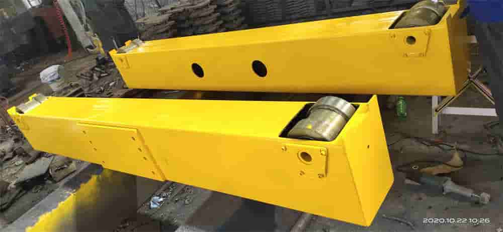 HD 5 ton single girder bridge crane end girder (1)