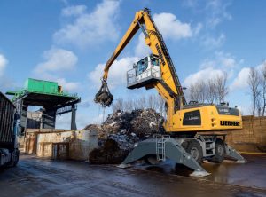 Liebherr’s LH 60 M Litronic is specially designed for handling scrap metal