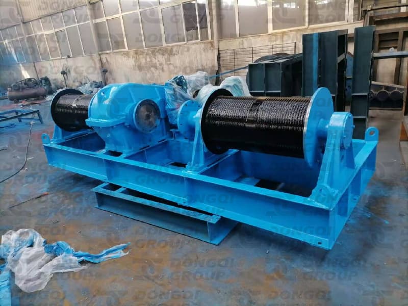 10 ton+10 ton winch