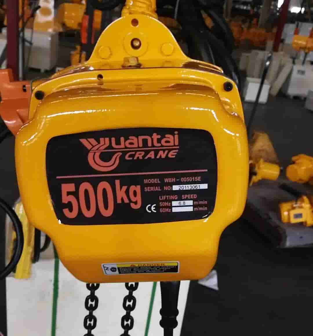 0.5 ton electric chain hoist