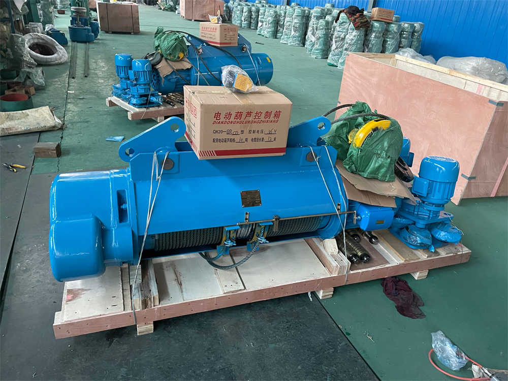 10 tons electric wire rope hoist