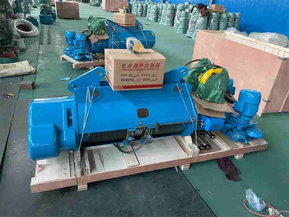 10 tons electric wire rope hoist