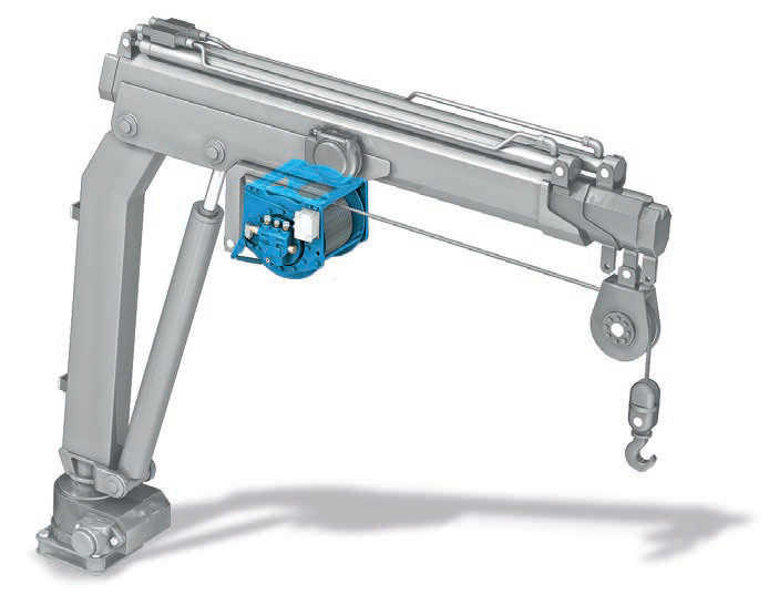 Dana’s wind hoist is designed for offshore