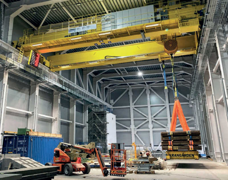 Dematek has supplied one overhead crane to the ESS facility.