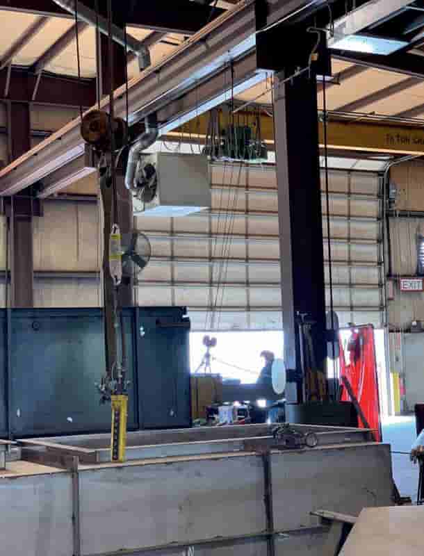 Mazzella and Laser-View Technologies partnered on a hoist monitoring system that mitigates side pullin