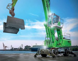 The 835G hybrid from Sennebogen gives 30% energy savings