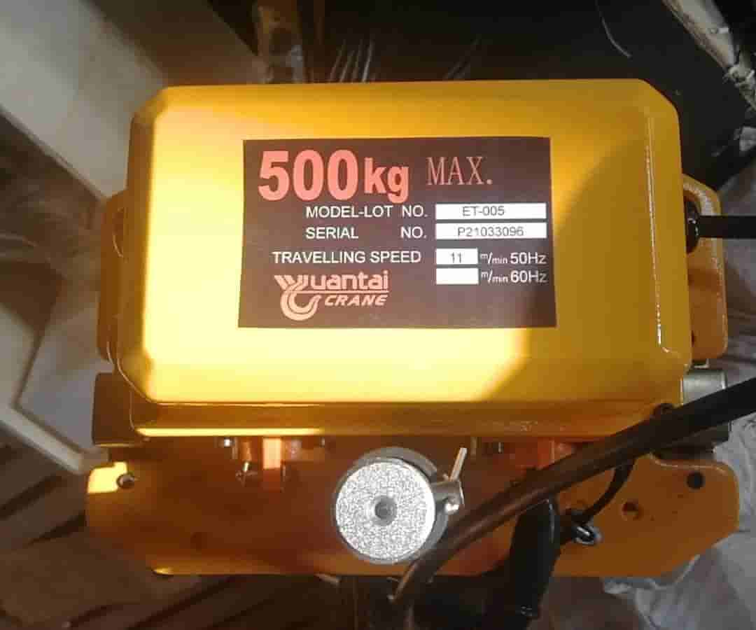 0.5 ton electric chain hoist