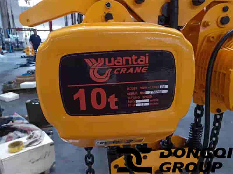 10 tons electric chain hoist