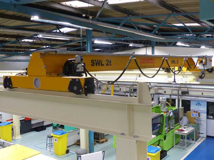 2 ton overhead cranes