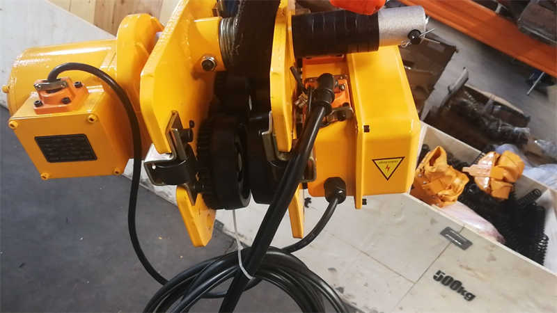 3 tons electric chain hoist trolley (1)