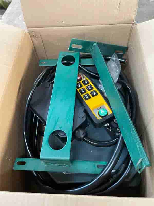 Packing of remote control and other accessories