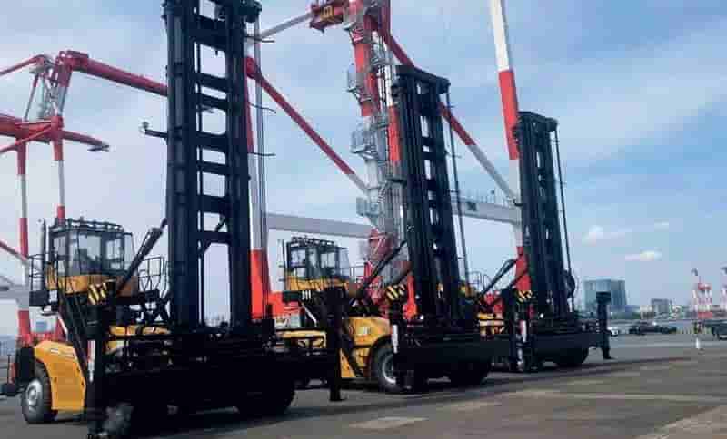 Sany hopes its container handlers will penetrate Japan