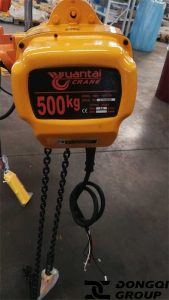 0.5 ton electric chain hoist
