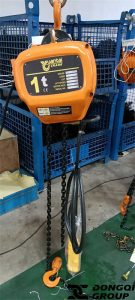 1 ton fixed electric chain hoist